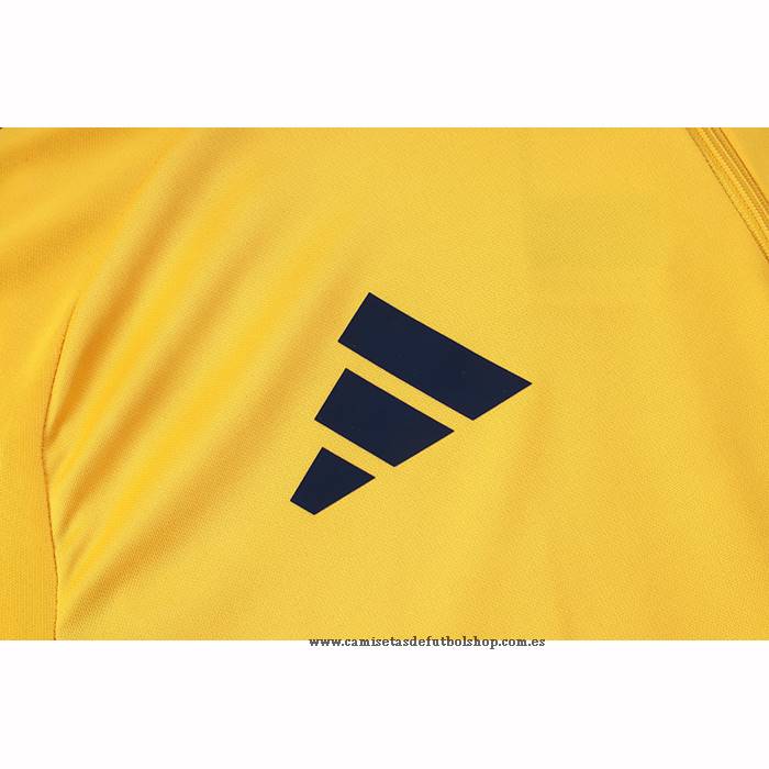 Chandal de Sudadera del Boca Juniors Nino 25-26 Amarillo